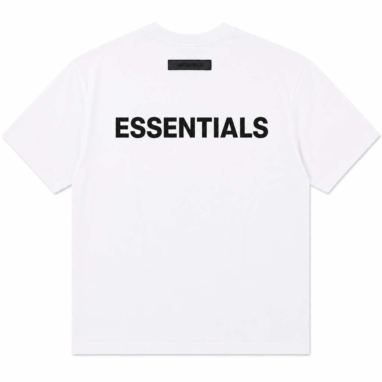 Ensemble ESSENTIALS Homme Blanc | T-Shirt Oversize + Short Premium