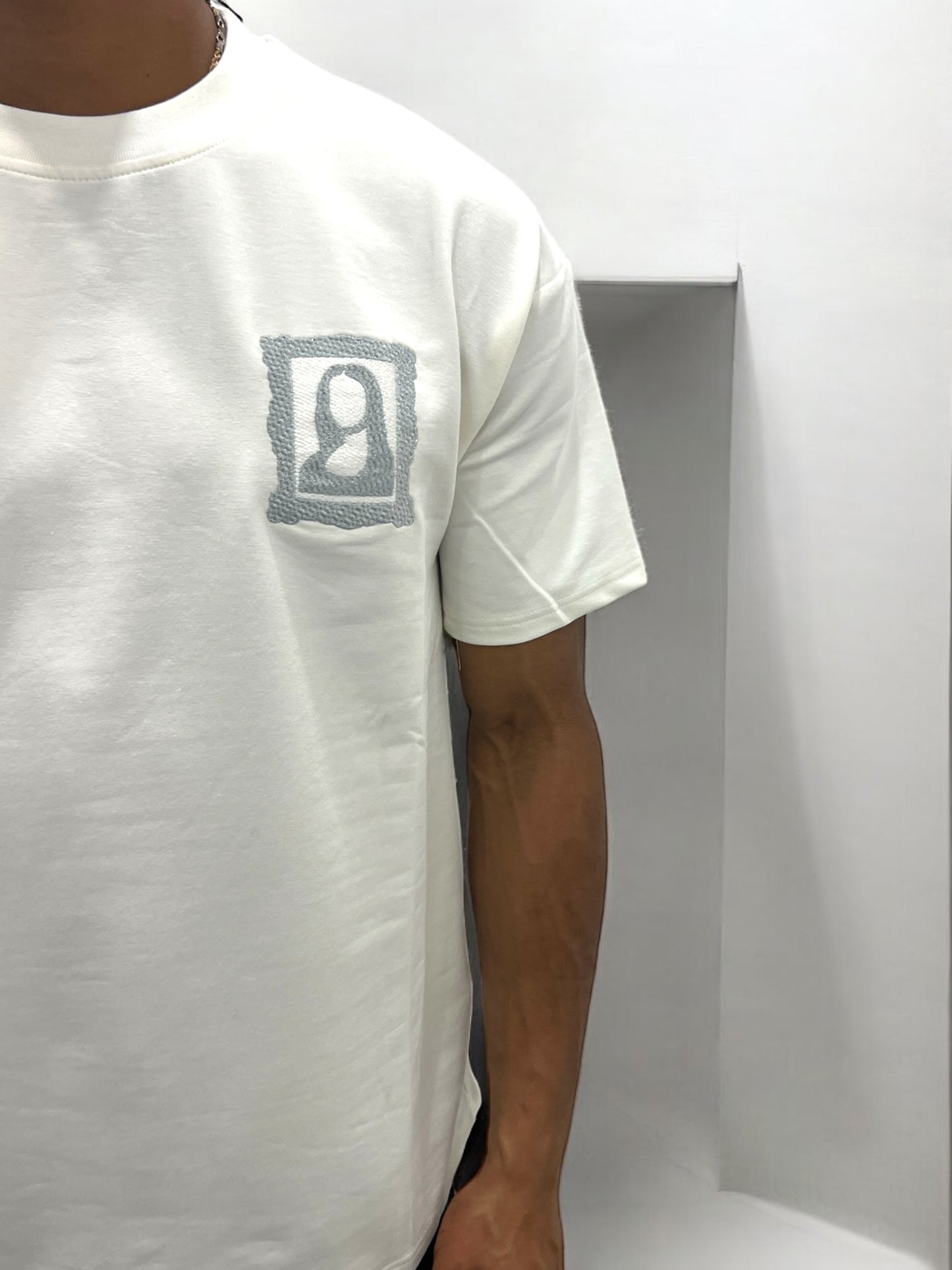 T-shirt Art Class – Mona Stylisée (Noir)