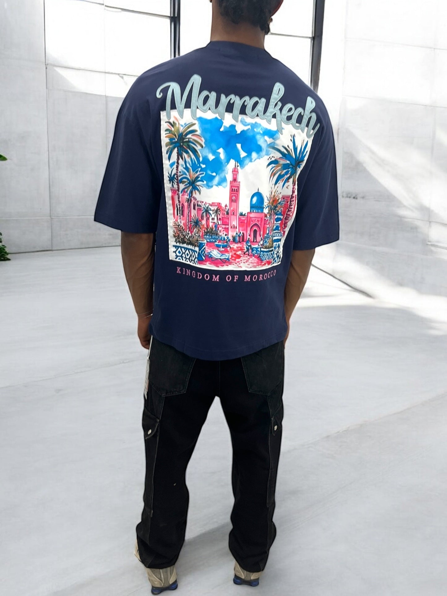 T-shirt MARRAKESH KINGDOM OF MOROCCO - bleu nuit