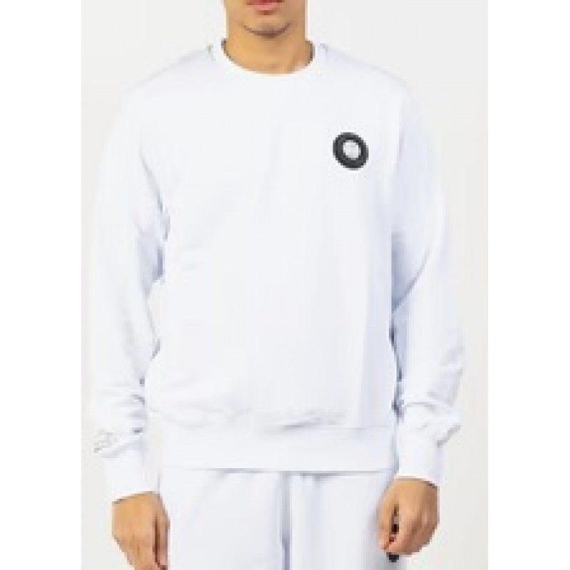 Sweat-shirt - Helvetica ALBAN White