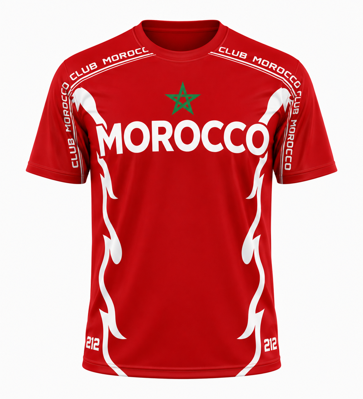 Maillot Morocco Club 212 – Femme, Enfant & Unisexe | Connect Studio Paris
