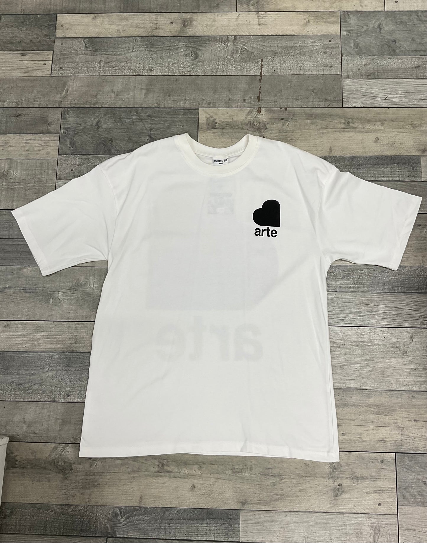 T-shirt Arte Cœur Blanc