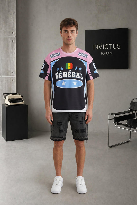 T-shirt Sénégal Les Lions de la Teranga – Maillot Streetwear Homme