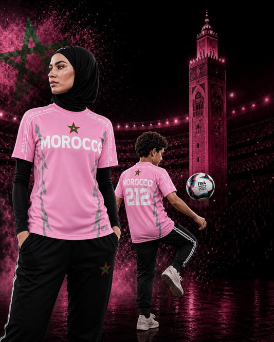 Maillot Morocco Club 212 – Femme, Enfant & Unisexe | Connect Studio Paris