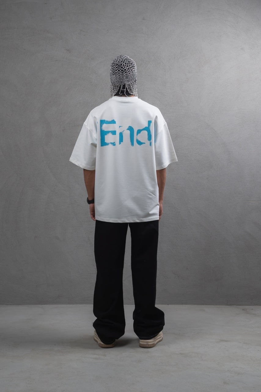 T-SHIRT OVERSIZE *END*, BLANC Spring/Summer 2025