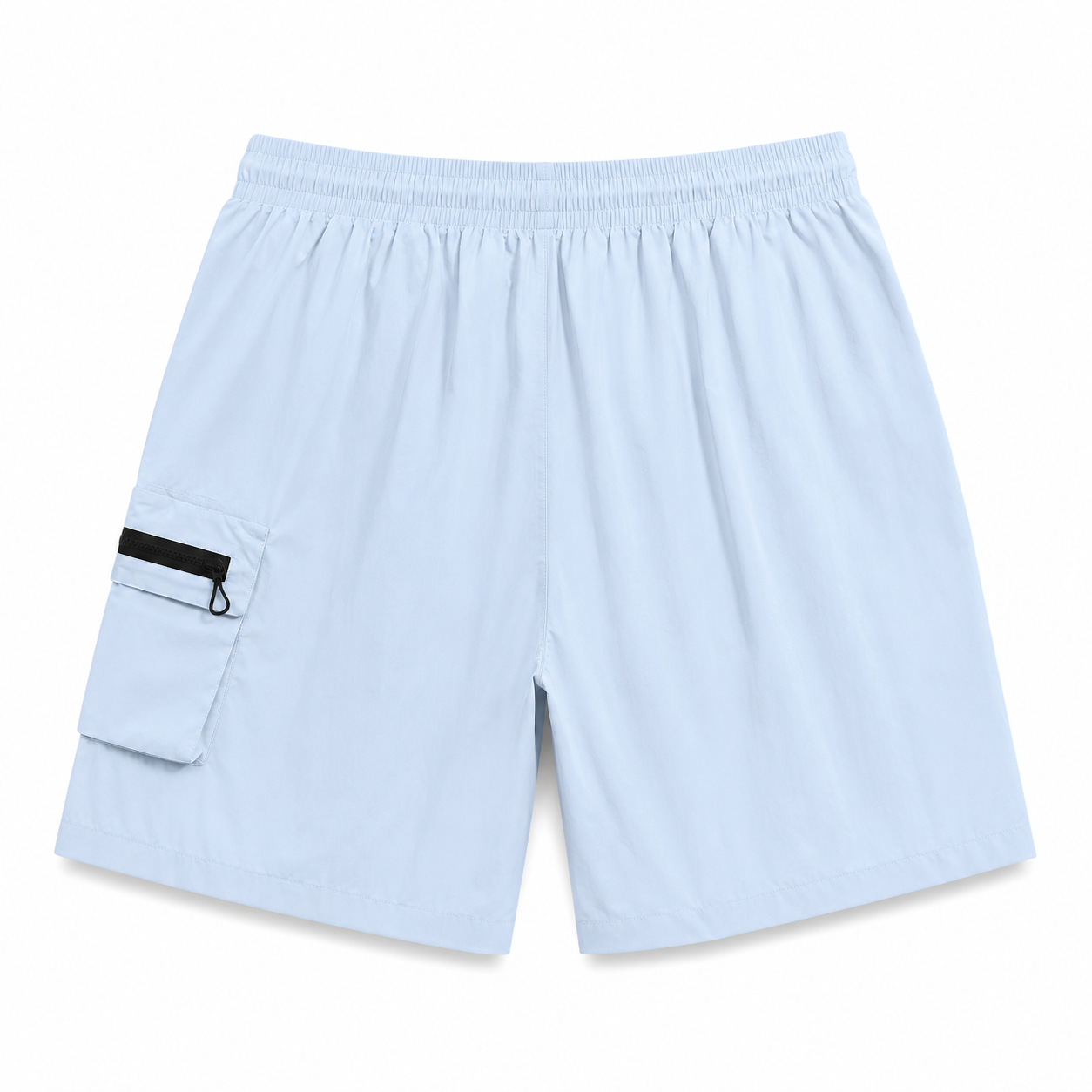 Short Cargo Technique UNTRACED Bleu Ciel – Nylon Léger Été Homme