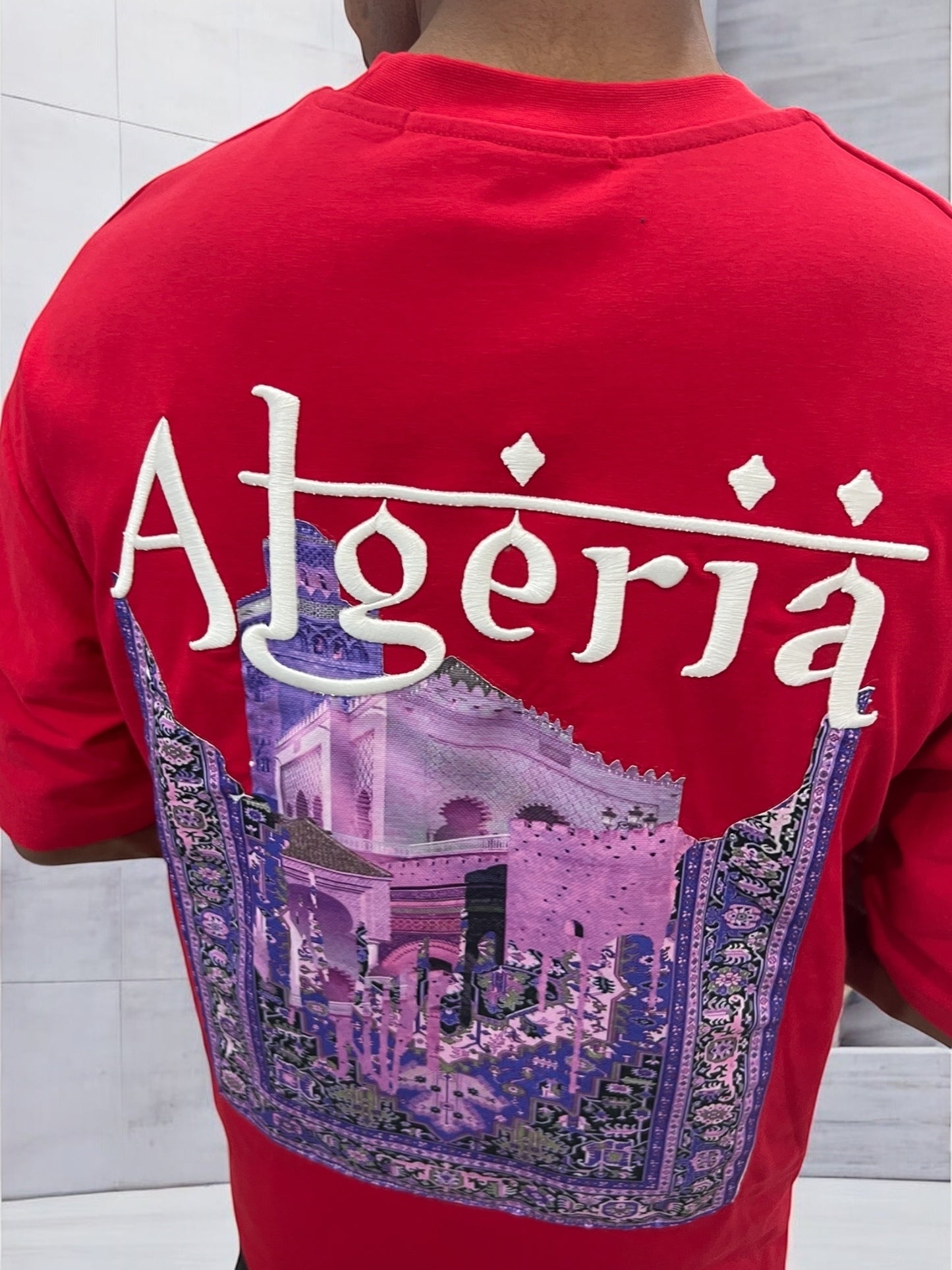 T-shirt ALGĖRIA - rouge