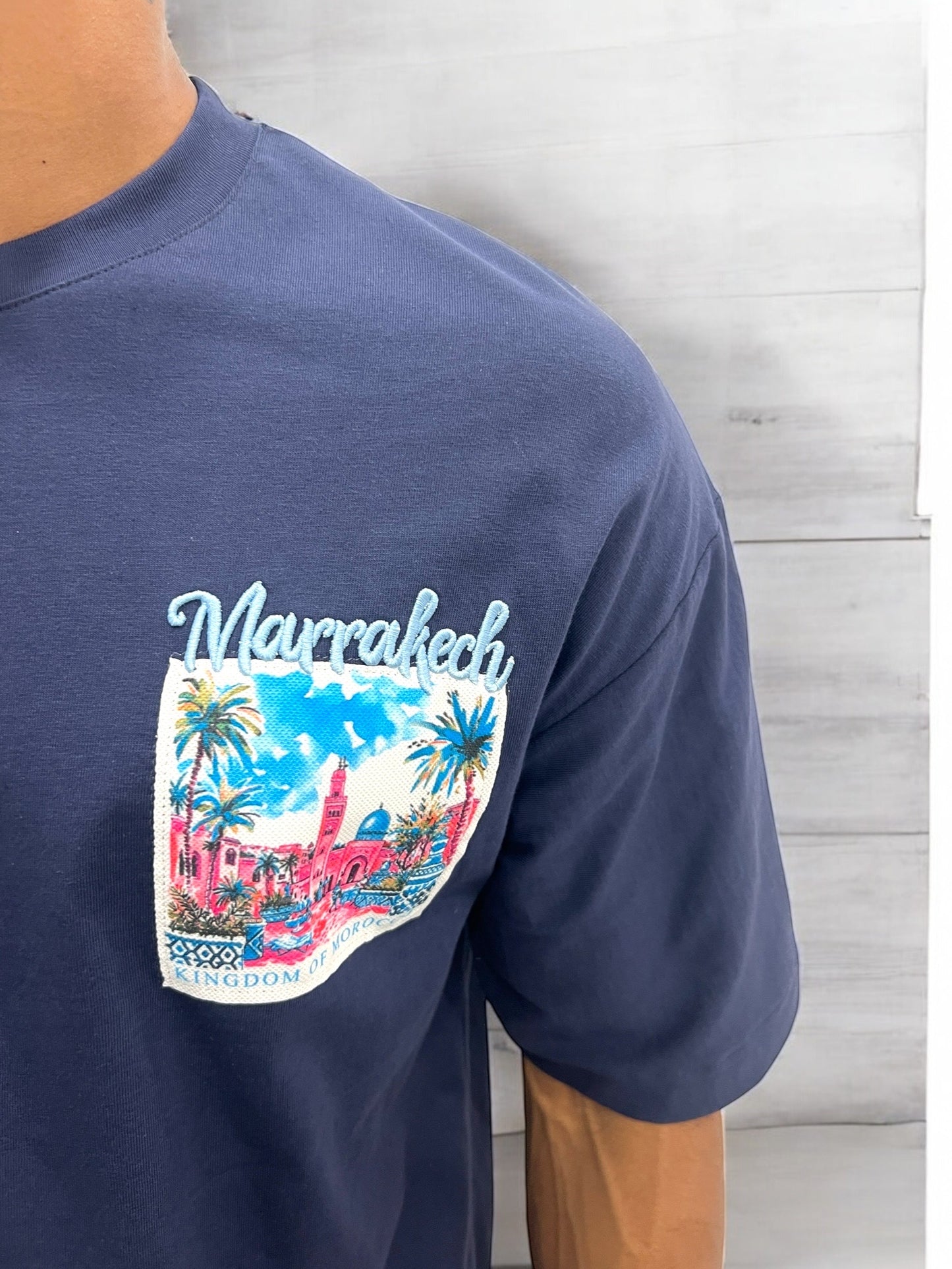 T-shirt MARRAKESH KINGDOM OF MOROCCO - bleu nuit
