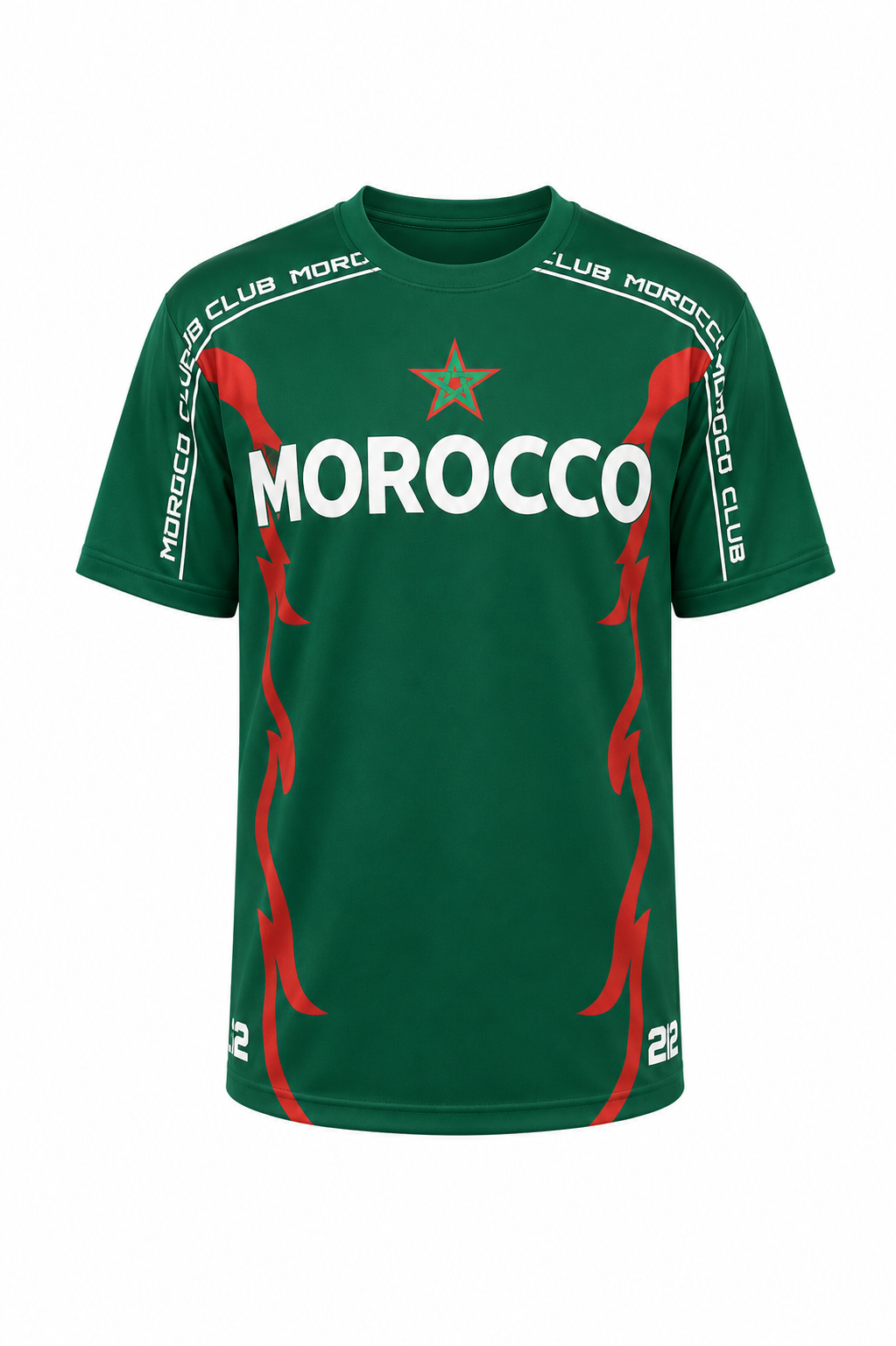 Maillot Morocco Club 212 – Femme, Enfant & Unisexe | Connect Studio Paris