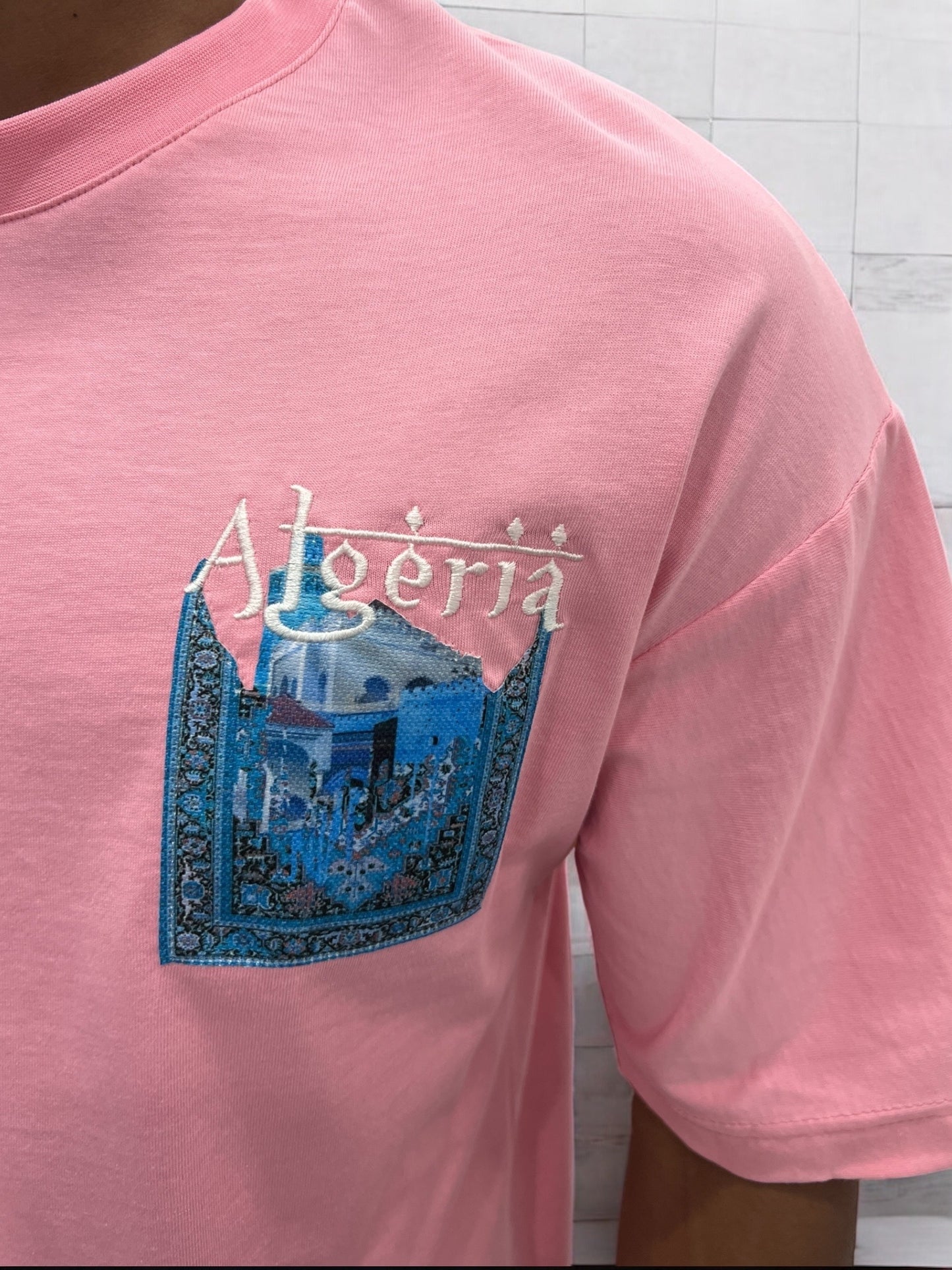 T-shirt ALGĖRIA - rose