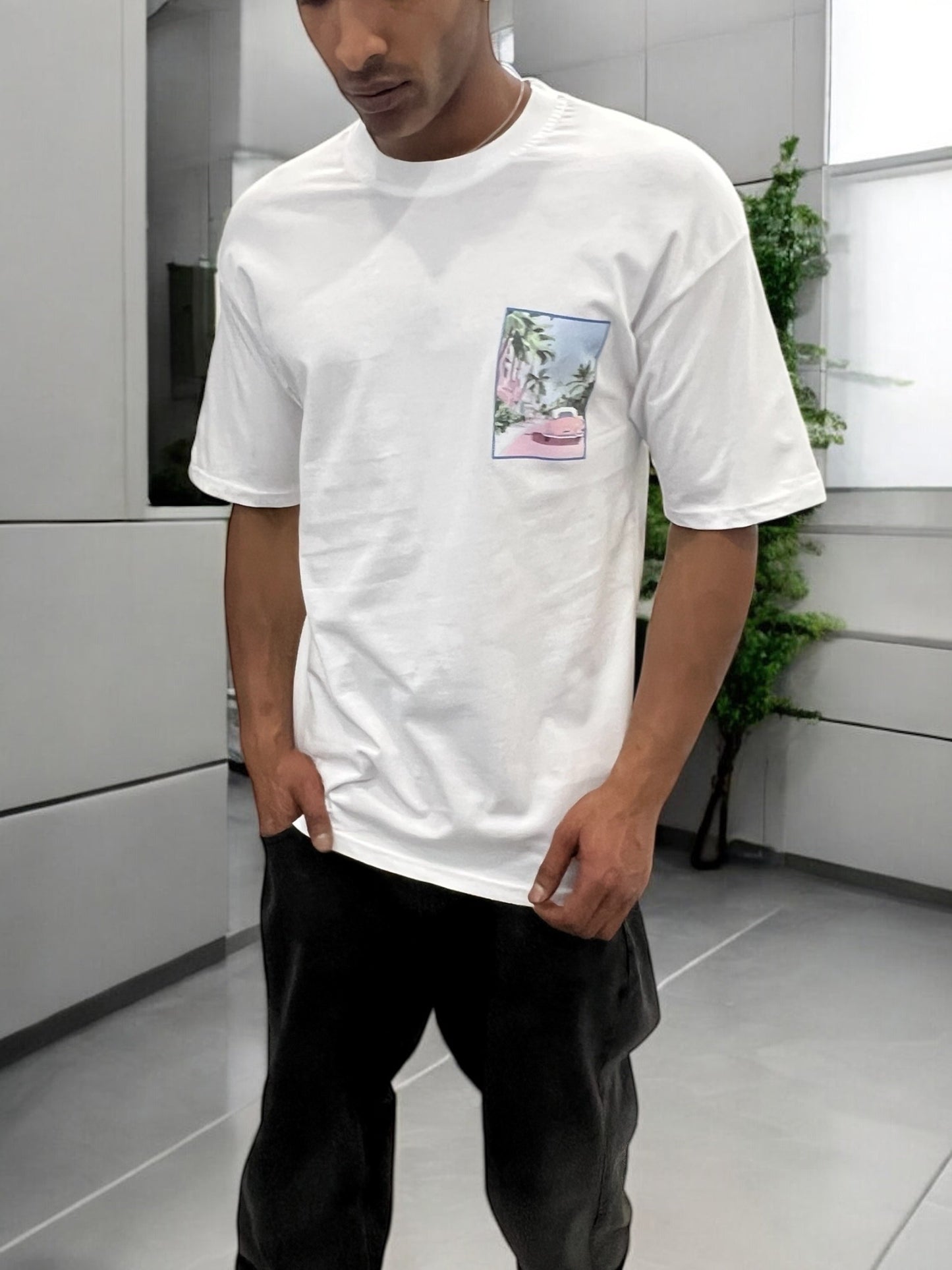 T-shirt RUE DE CASABLANCA - blanc