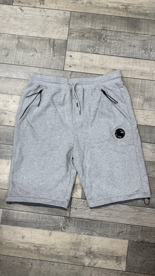CP COMPANY - Short Gris Chiné Clair