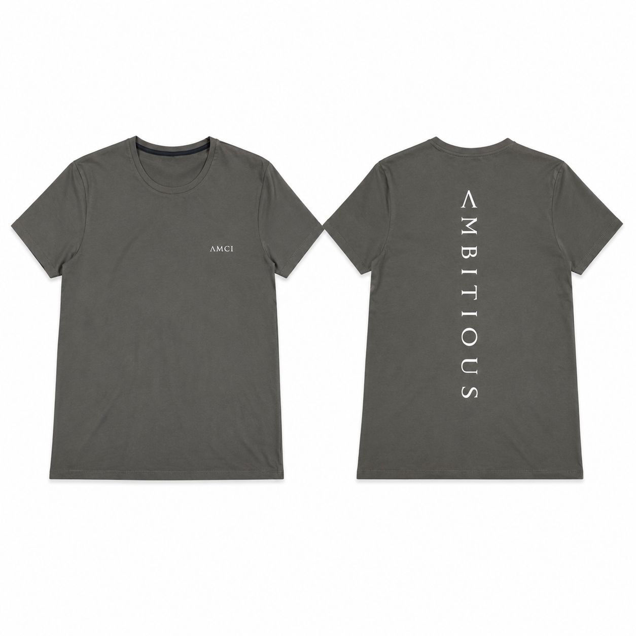 T-Shirt AMCI AMB KAKI– Coupe Premium Coton Doux Unisexe