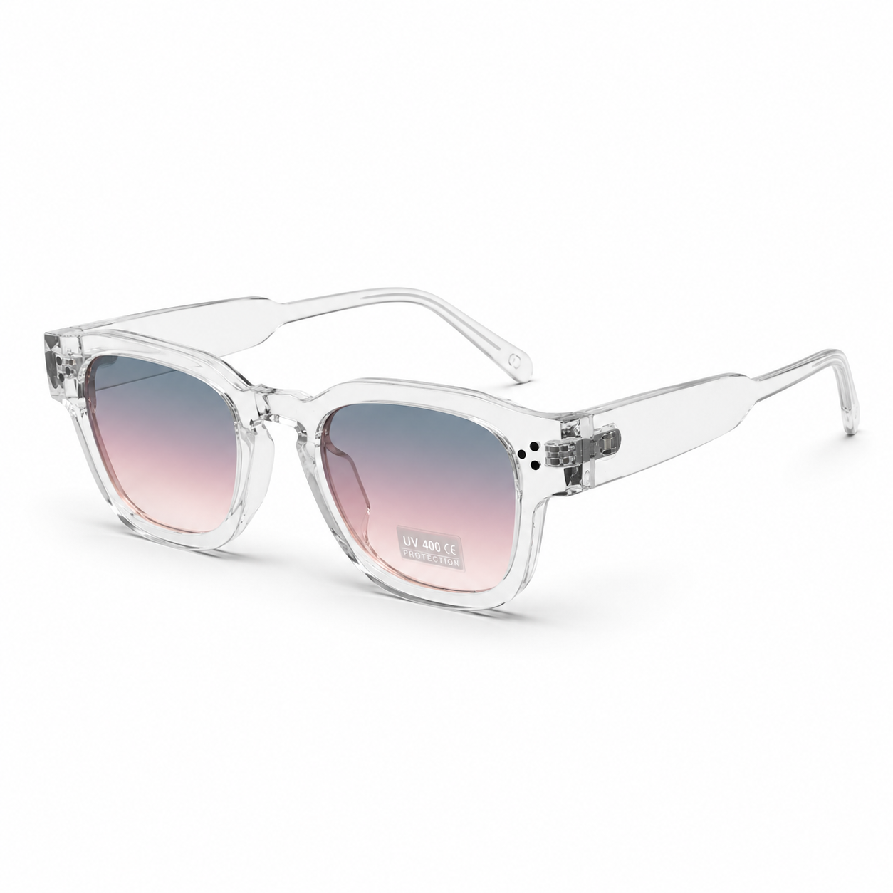 Lunettes de Soleil CP 026522T – Transparent Cristal / Rose Dégradé