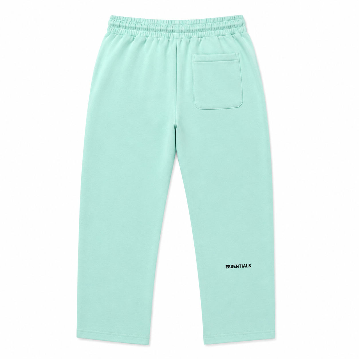 Ensemble ESSENTIALS - T-shirt Manche Longue & Jogging Bleu Turquoise