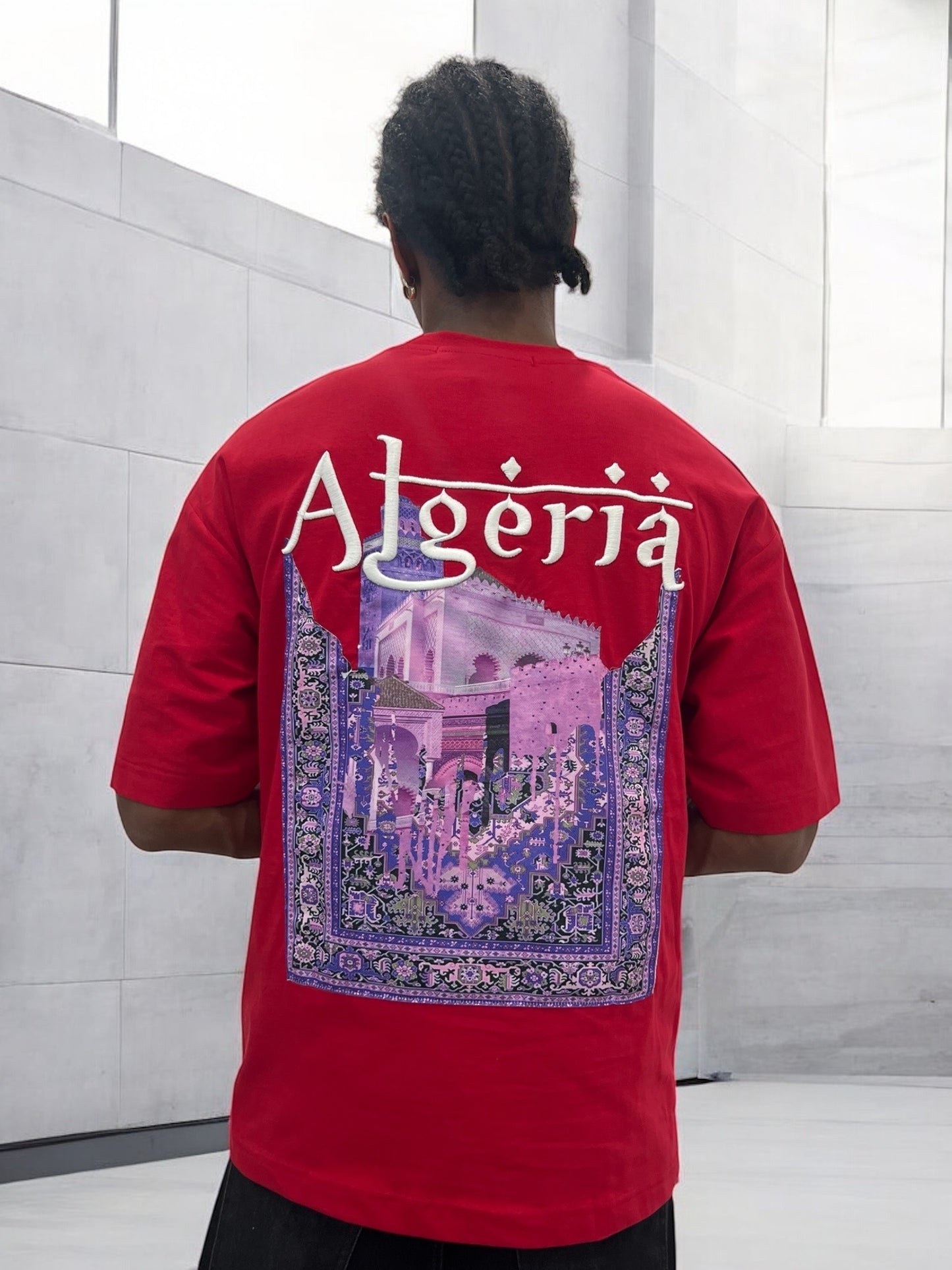 T-shirt ALGĖRIA - rouge