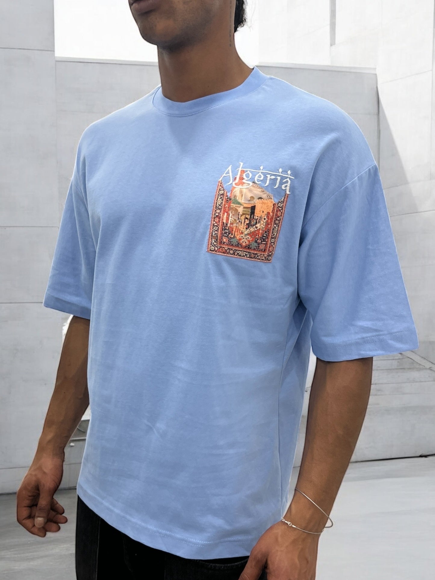T-shirt ALGĖRIA - bleu