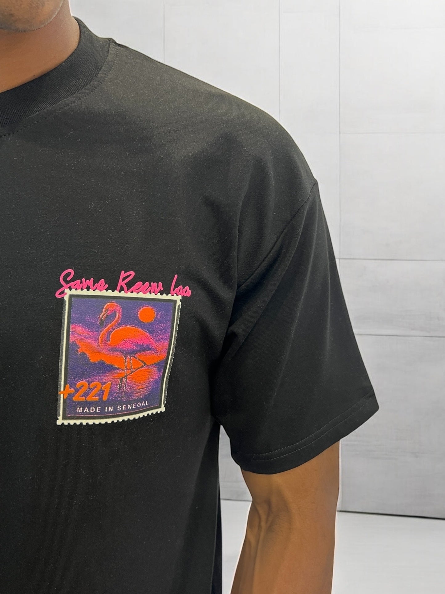 T-shirt “Sénégal – Lac Rose” 🇸🇳 – Connect Studio – Unisexe