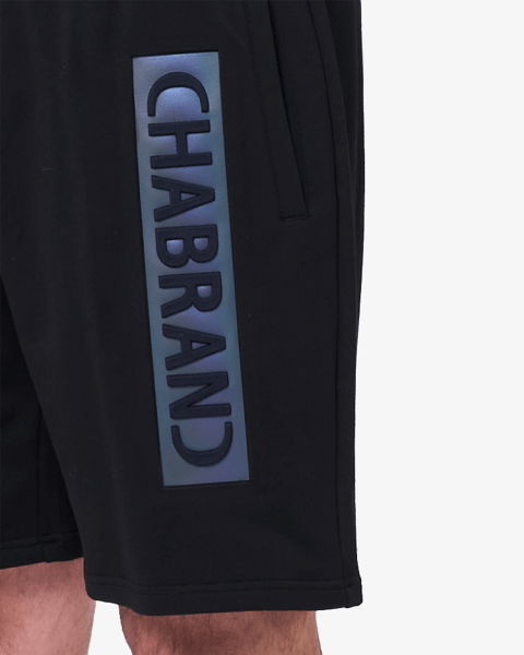 Short Chabrand Logo Encadré - Noir Iridescent
