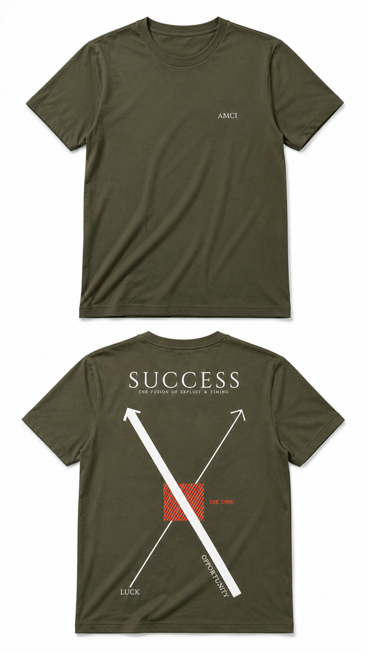 T-Shirt AMCI SUCCES – Coupe Premium Coton Doux unisexe