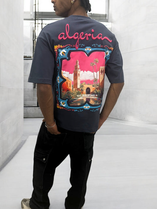 T-shirt ALGERIA - bleu nuit