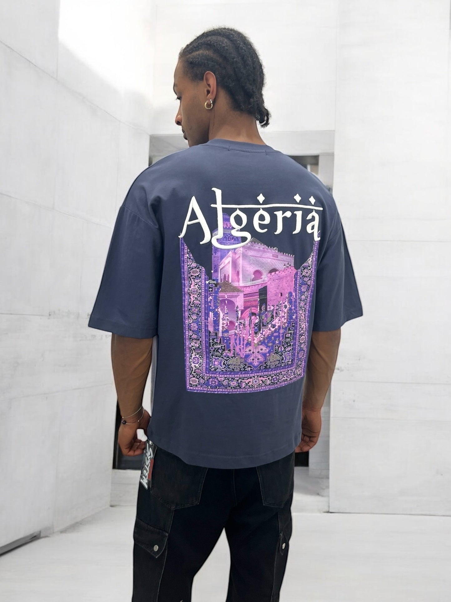T-shirt ALGĖRIA - bleu nuit