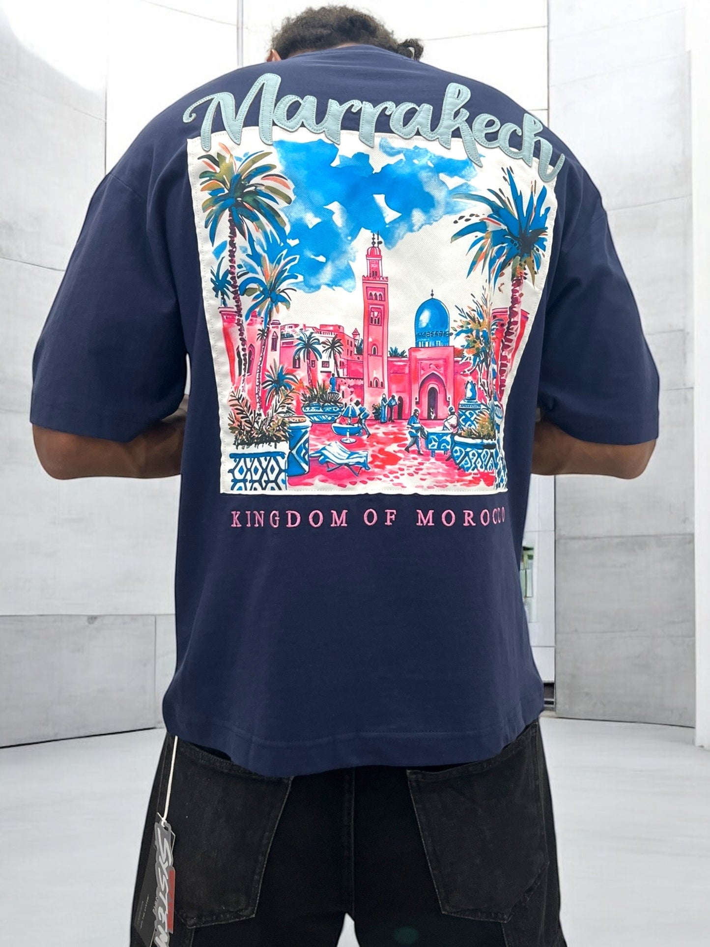 T-shirt MARRAKESH KINGDOM OF MOROCCO - bleu nuit