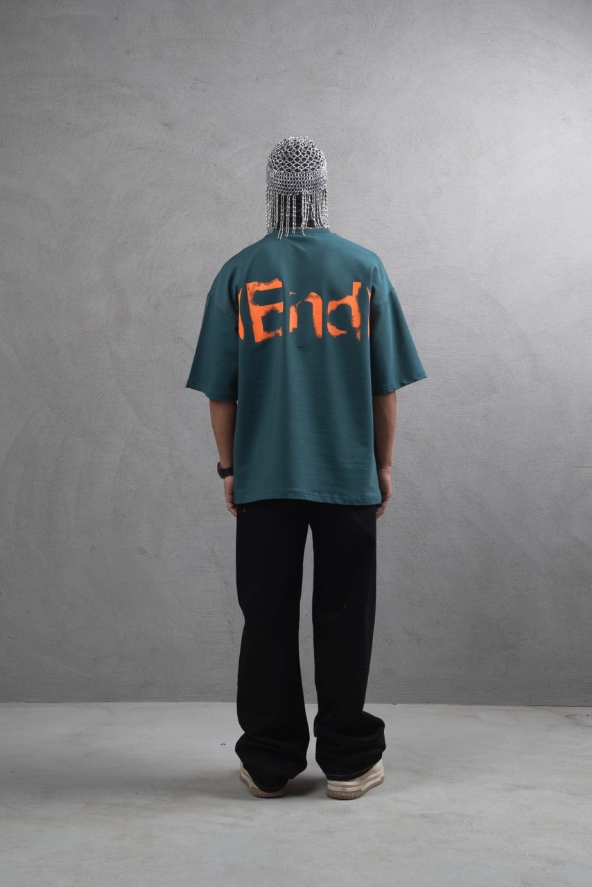 T-SHIRT OVERSIZE *END*, VERT Spring/Summer 2025