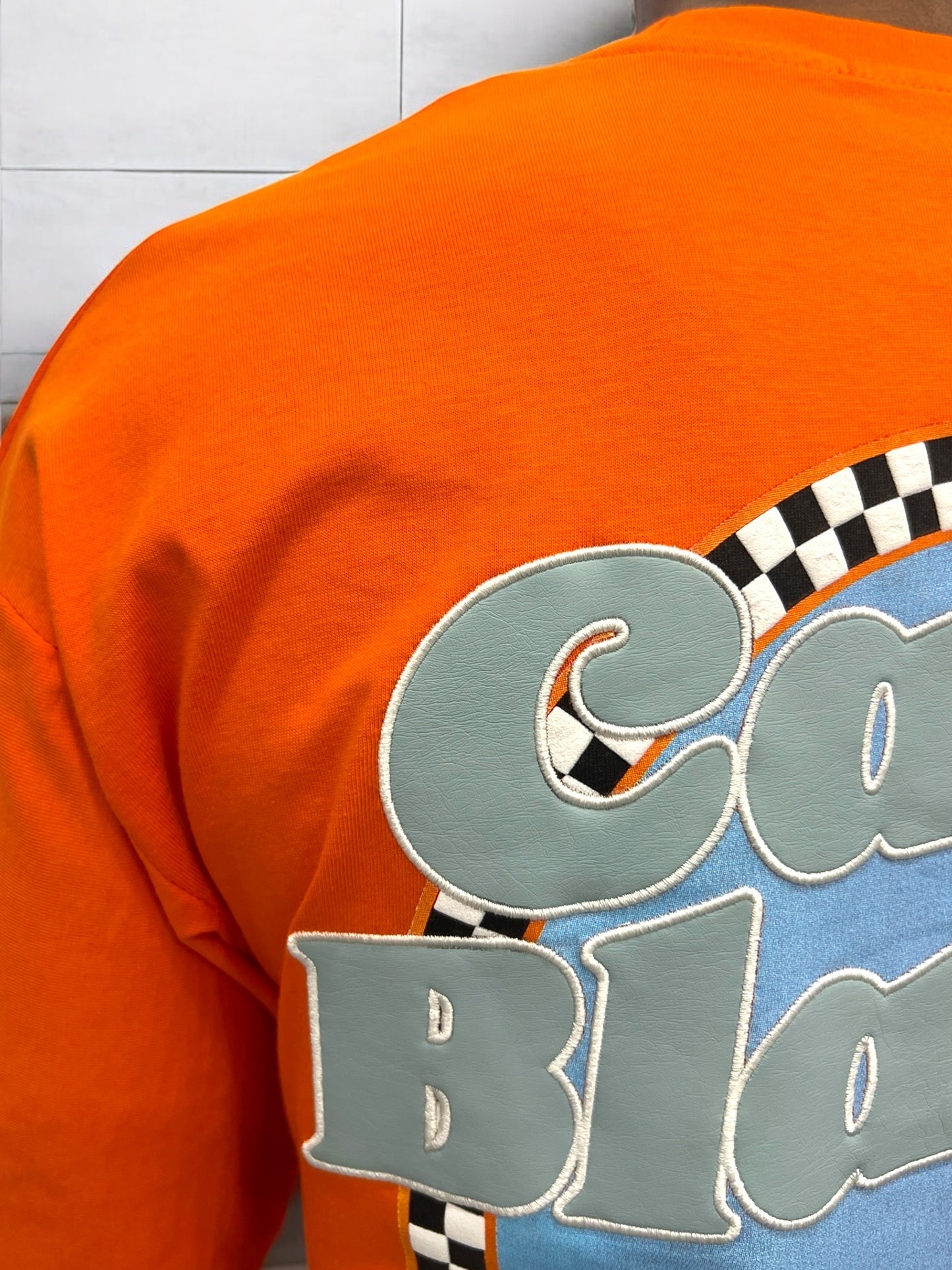 T-shirt CASABLANCA VICES CITY - orange