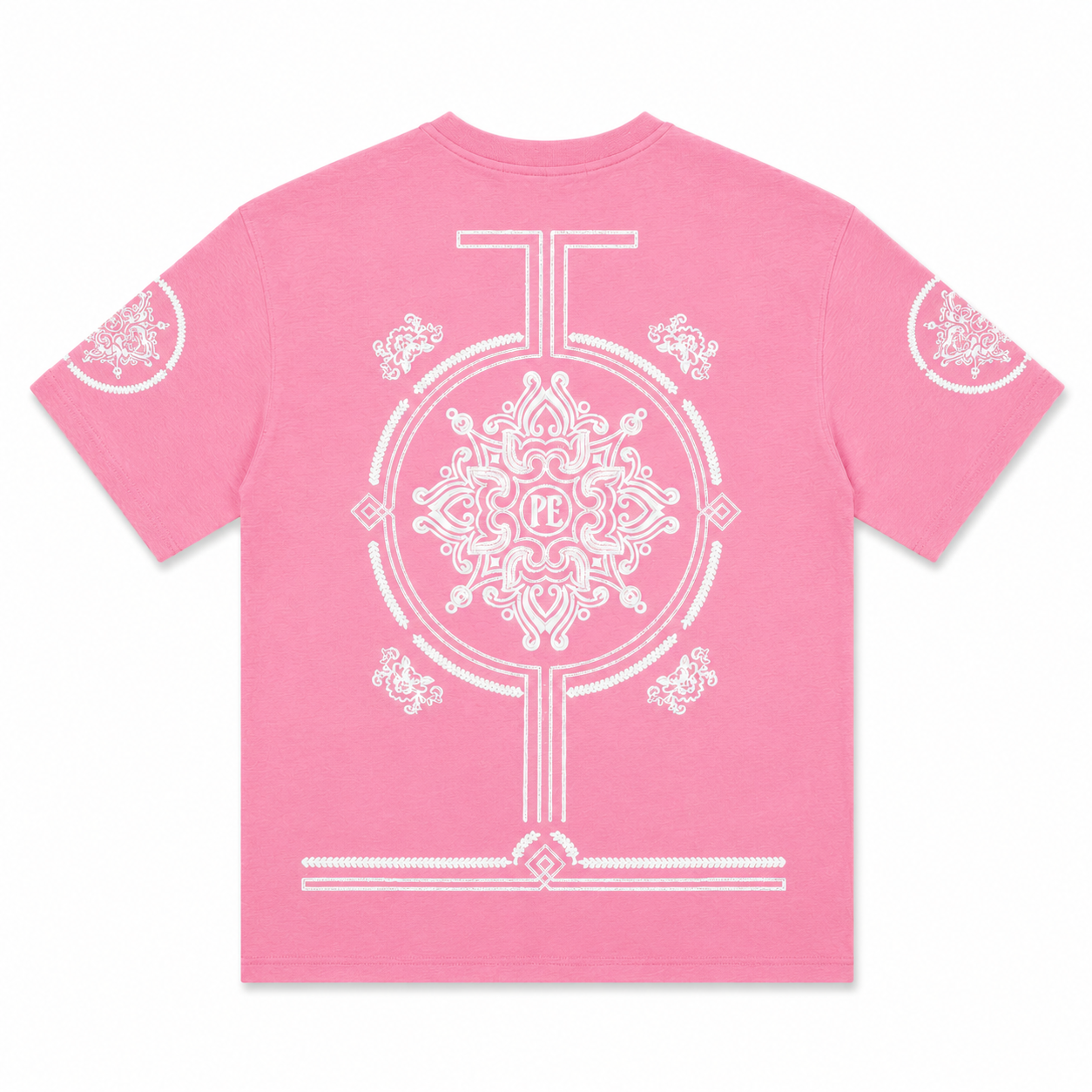 Ensemble Plus Eighteen Rose Brodé – T-shirt & Short Premium