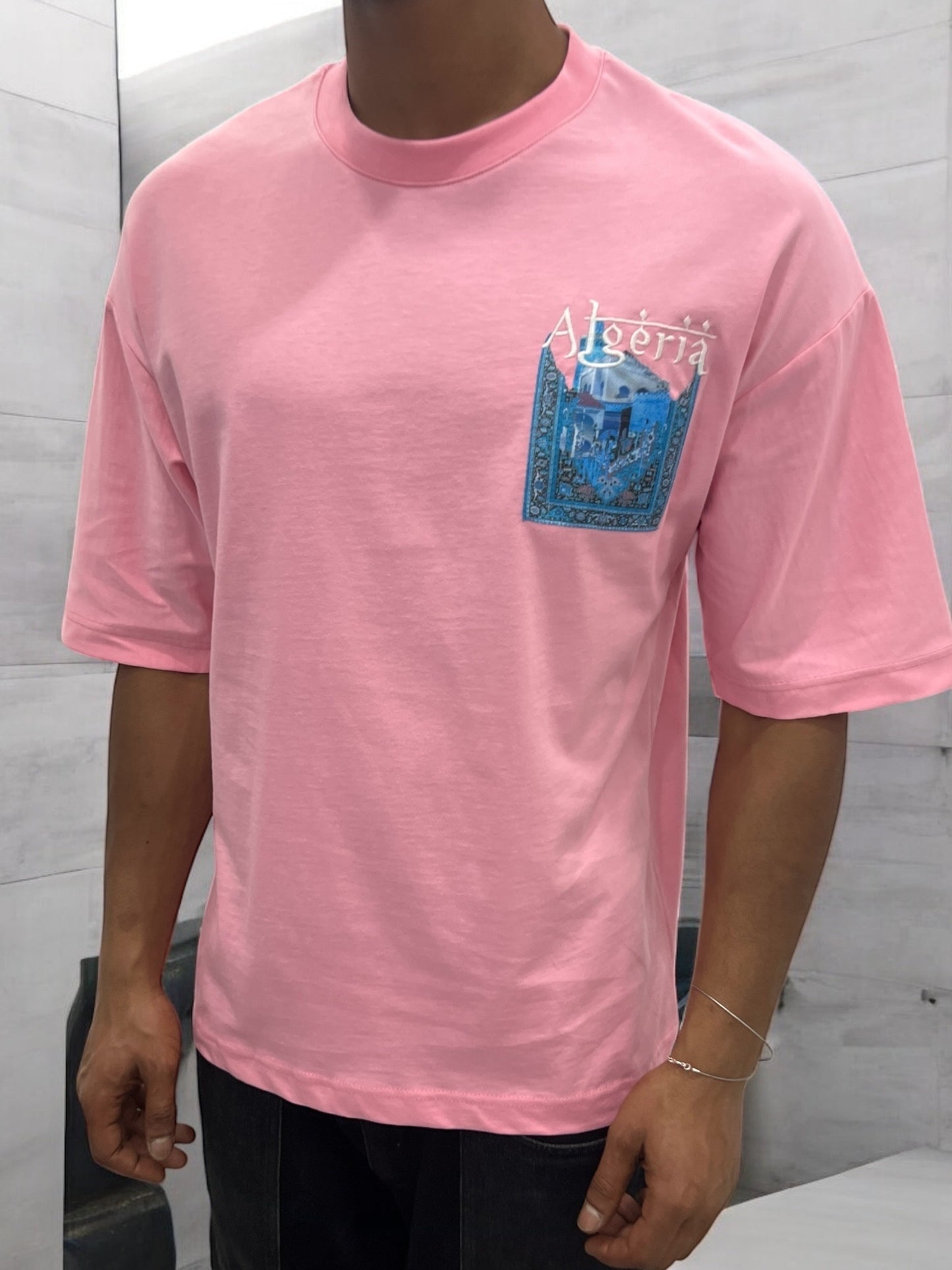 T-shirt ALGĖRIA - rose