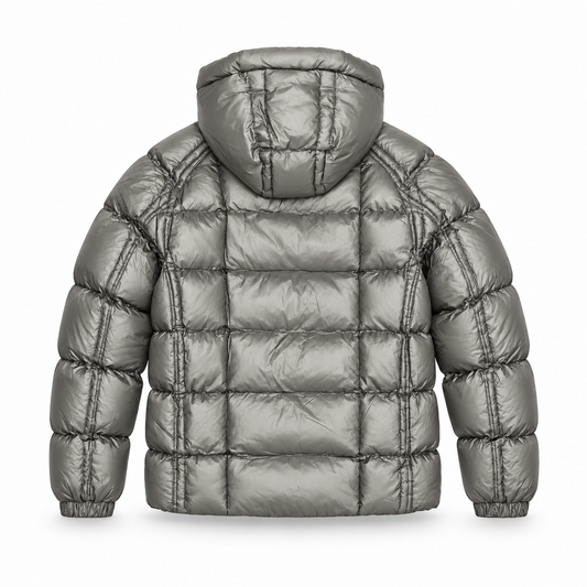 Doudoune OCTA Lens Gris Stone – Veste Technique Matelassée