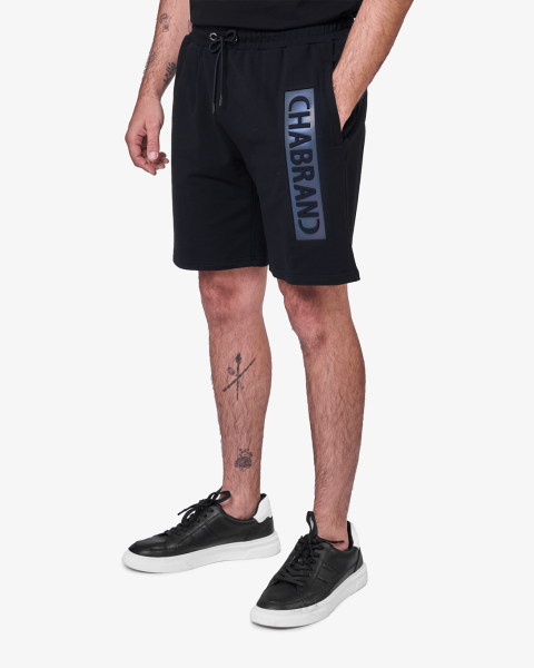 Short Chabrand Logo Encadré - Noir Iridescent