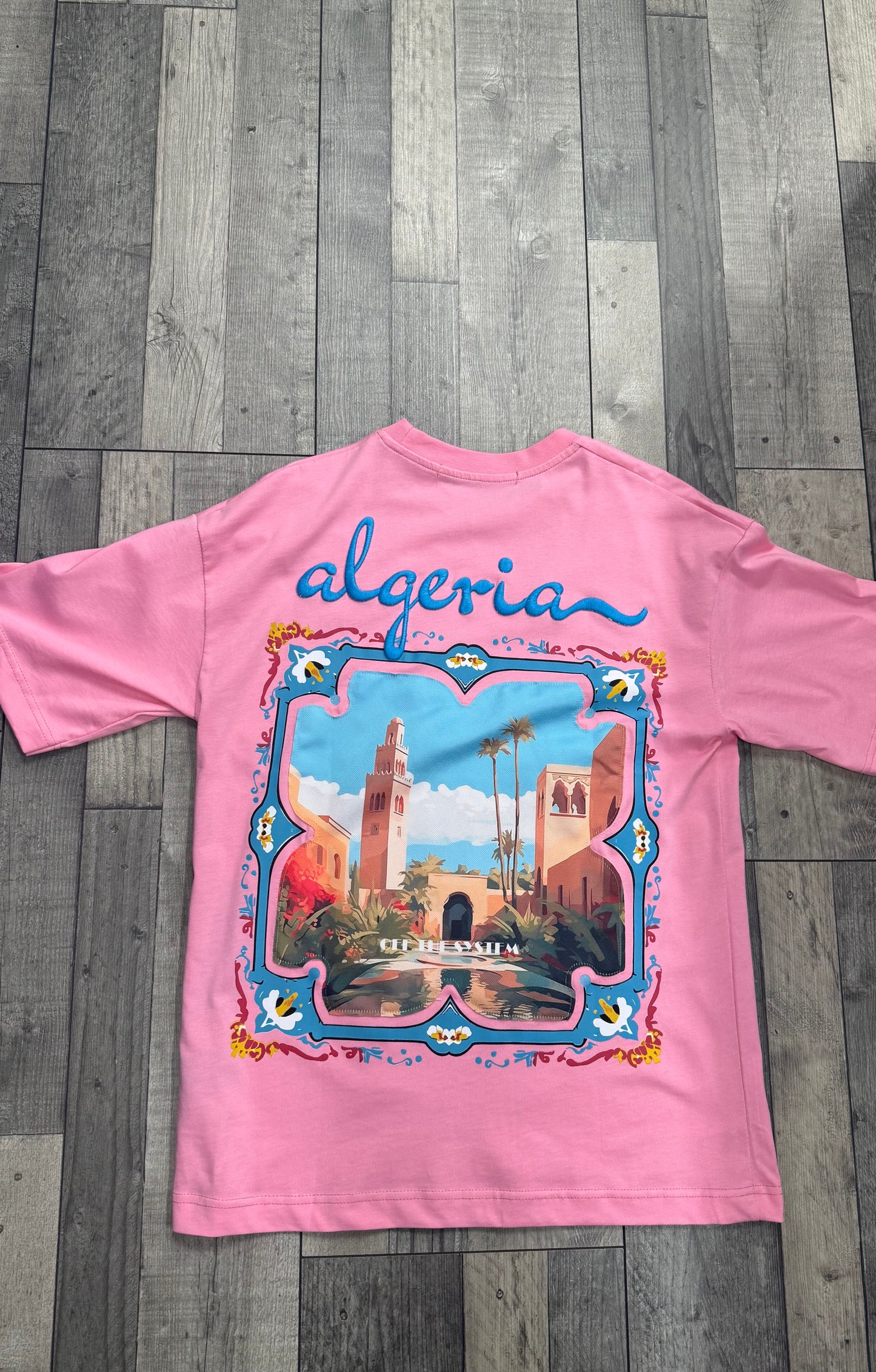 T-shirt ALGERIA - rose