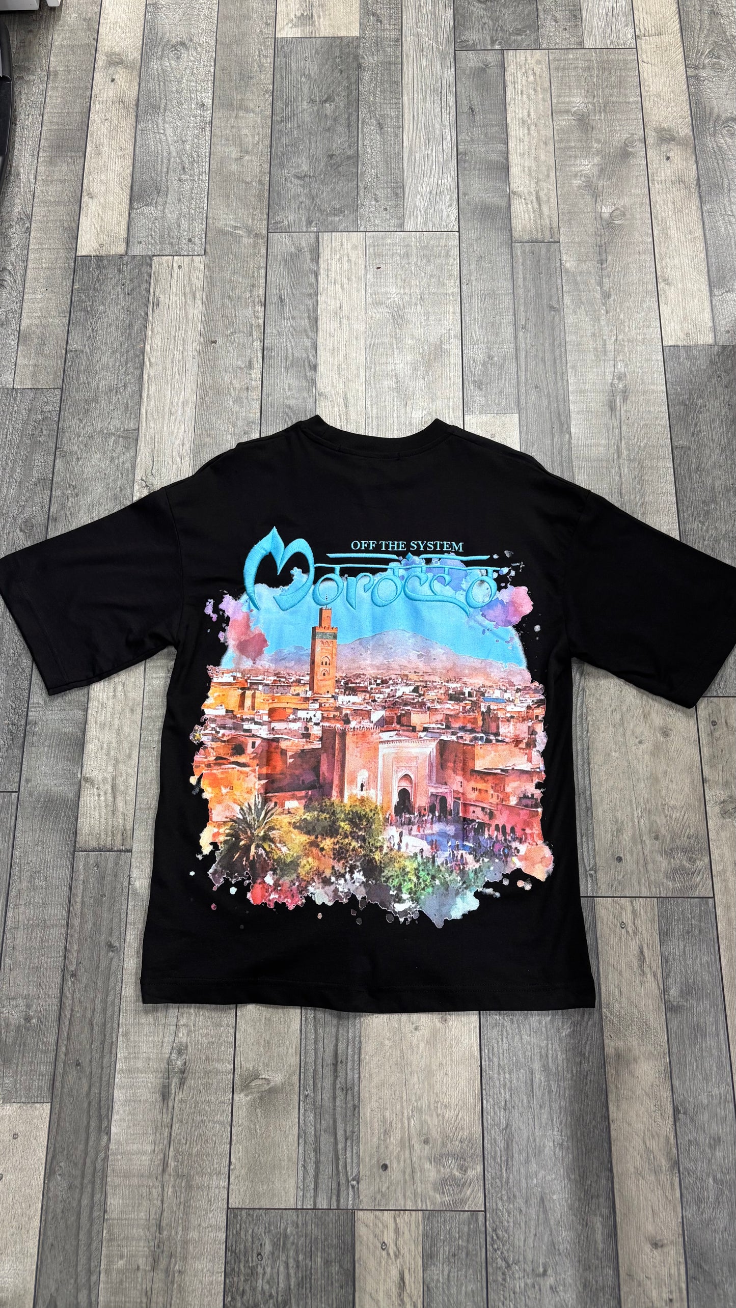 T-shirt MOROCCO VIBES - noir