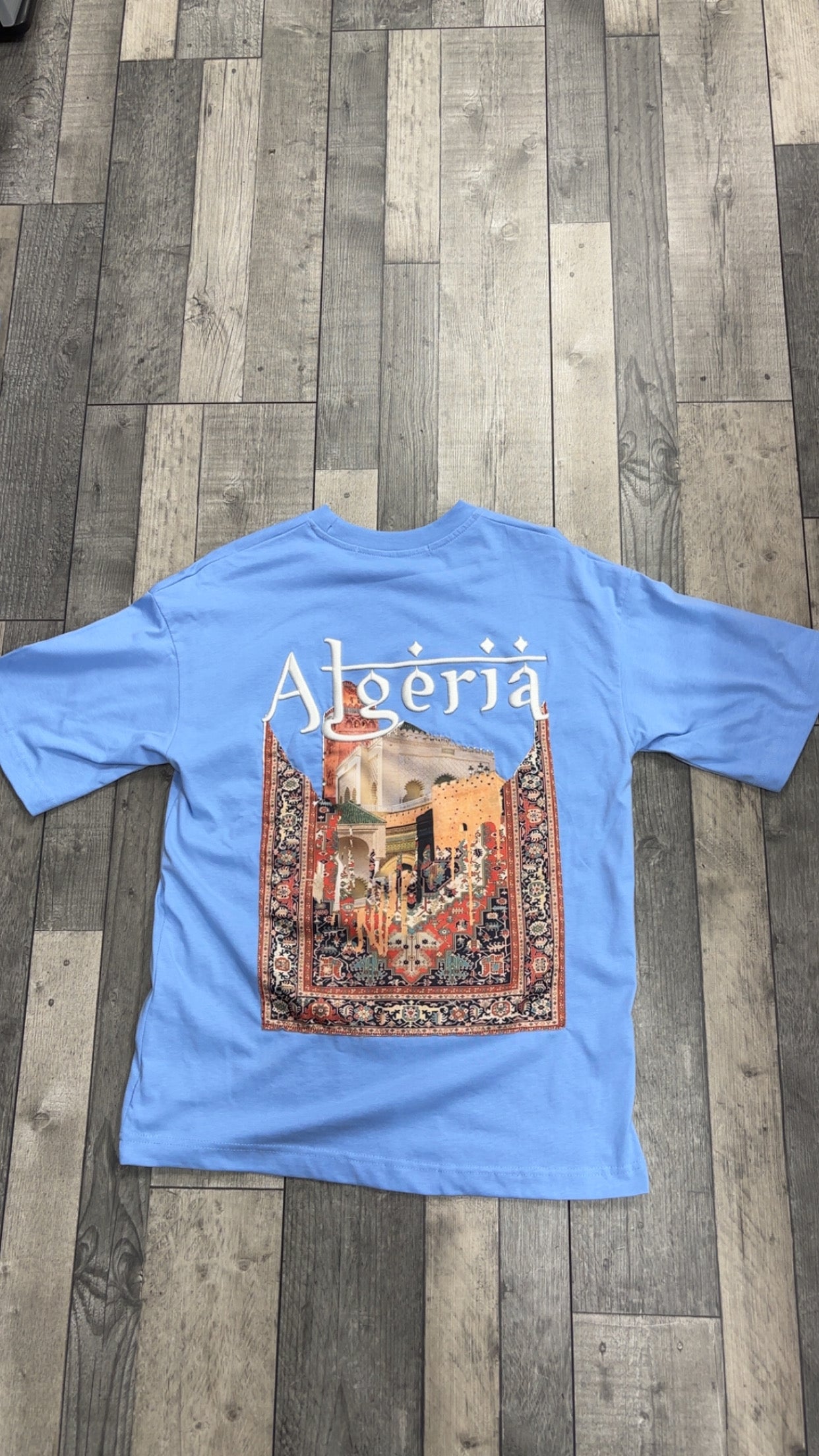 T-shirt ALGĖRIA - bleu