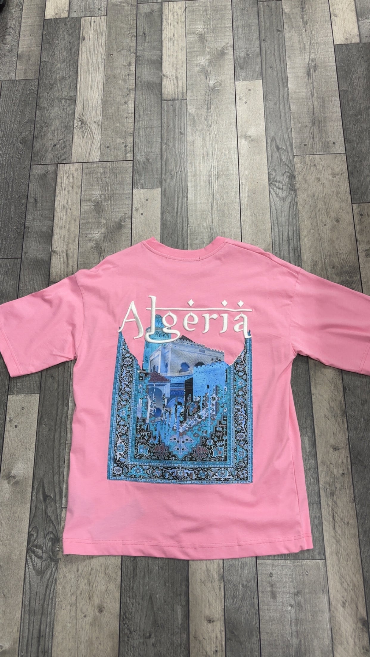 T-shirt ALGĖRIA - rose