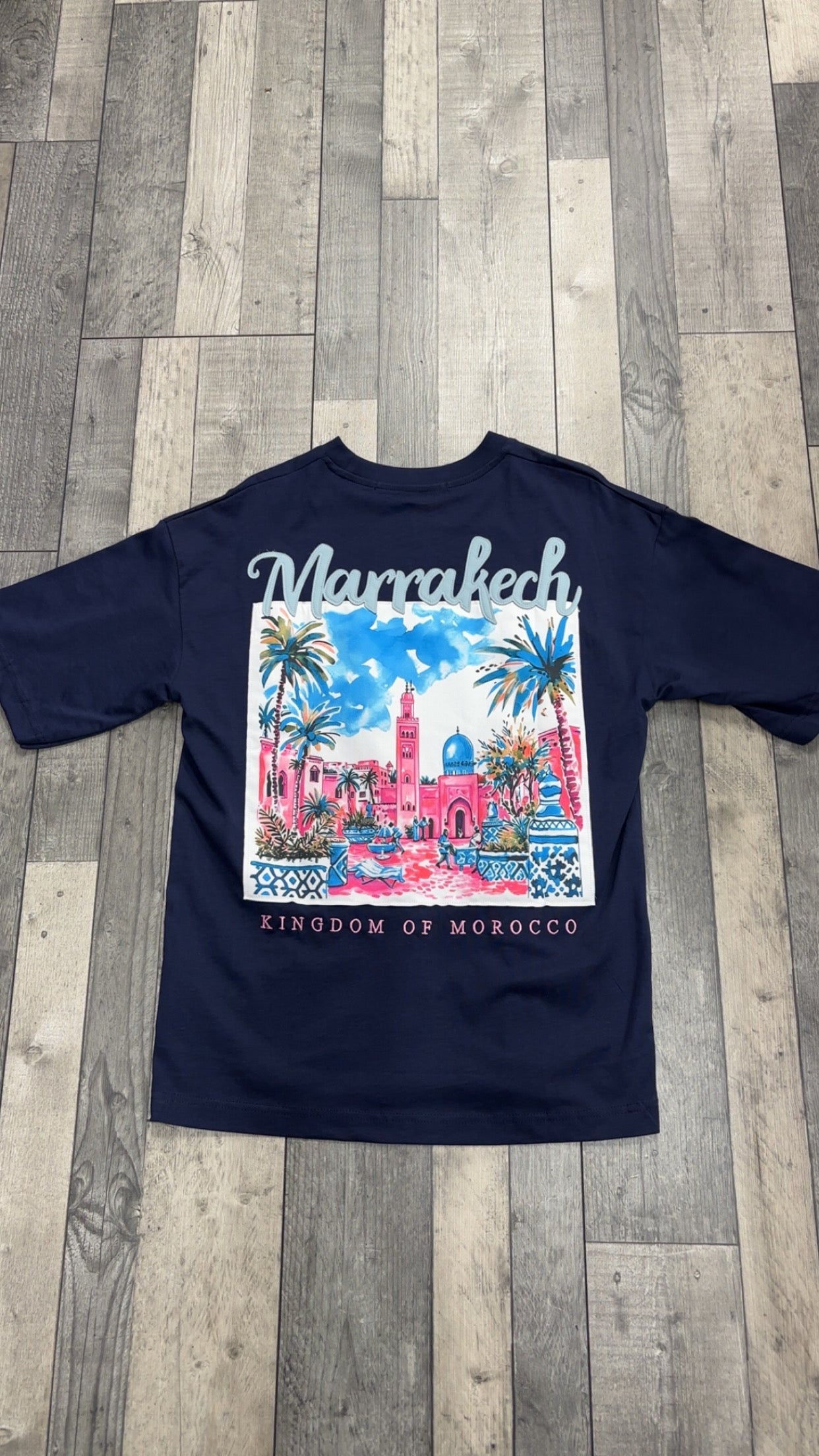 T-shirt MARRAKESH KINGDOM OF MOROCCO - bleu nuit