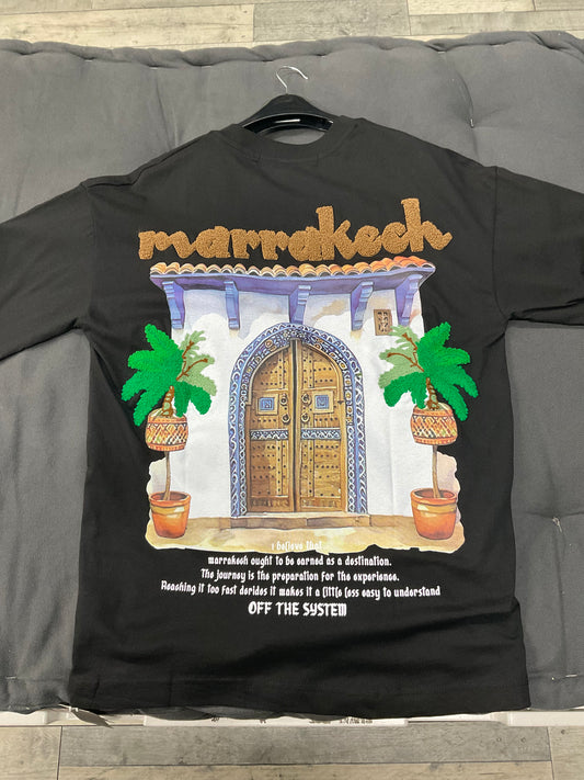 T-shirt Marrakech I believe that - noir