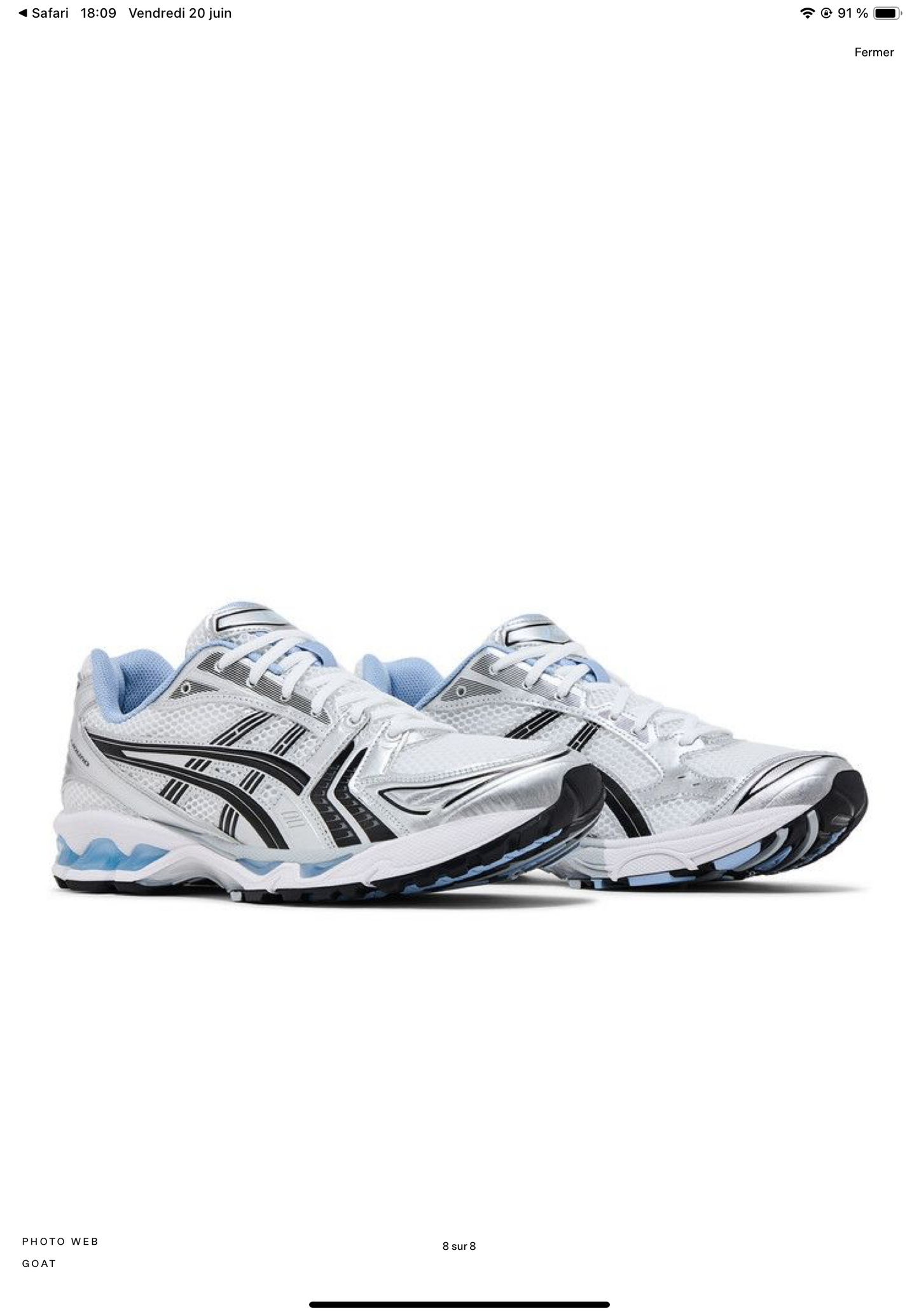 ASICS Gel-Kayano 14 'JJJJOUND WHITE BLUE' 1203A961