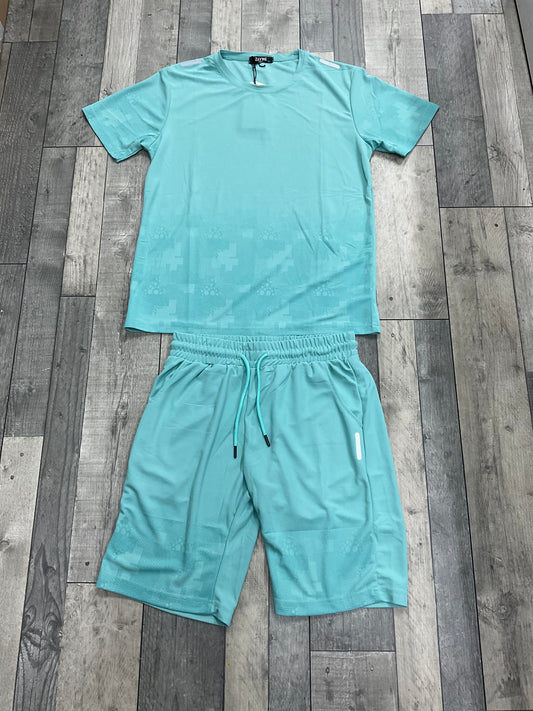 Zayne Ensemble short T-Shirt - vert d’eau