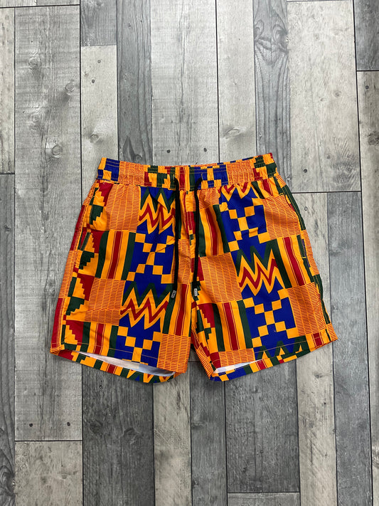 Short DOLLARS & DREAM - Orange Multicolore