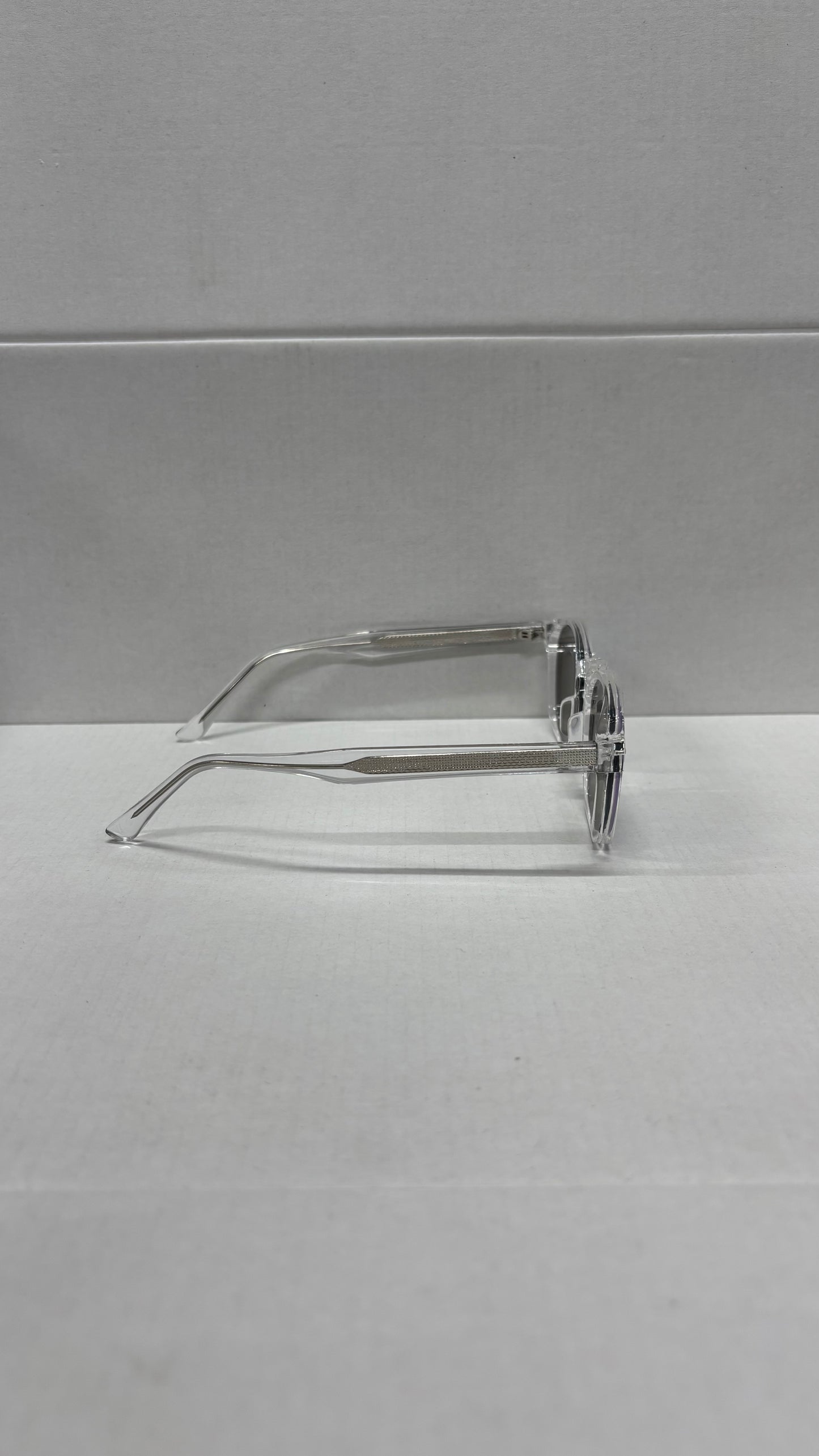 Lunettes 100% UV PROTECTION - bleu foncée argent