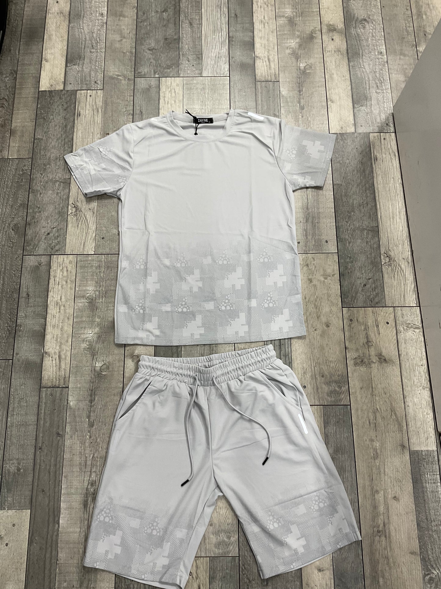 Zayne Ensemble short T-Shirt - Gris