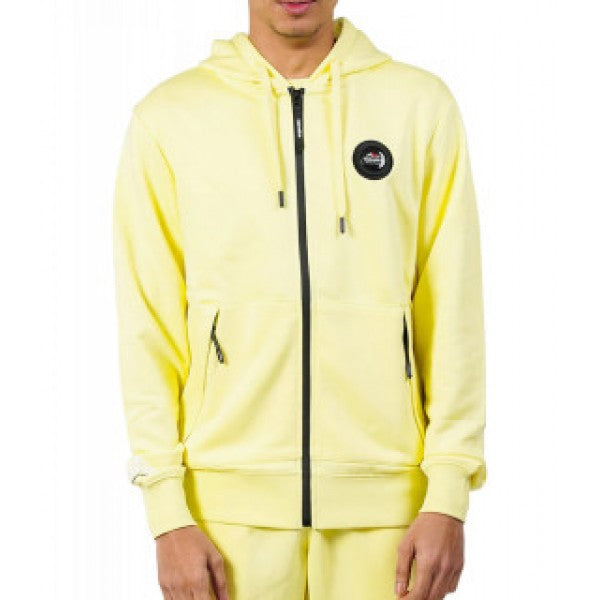 Veste à Capuche Zippé - Helvetica - Keneth Citrus/Jaune