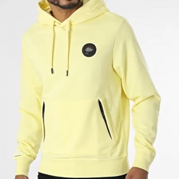 Sweat à Capuche - Helvetica Domingo - Citrus/Jaune