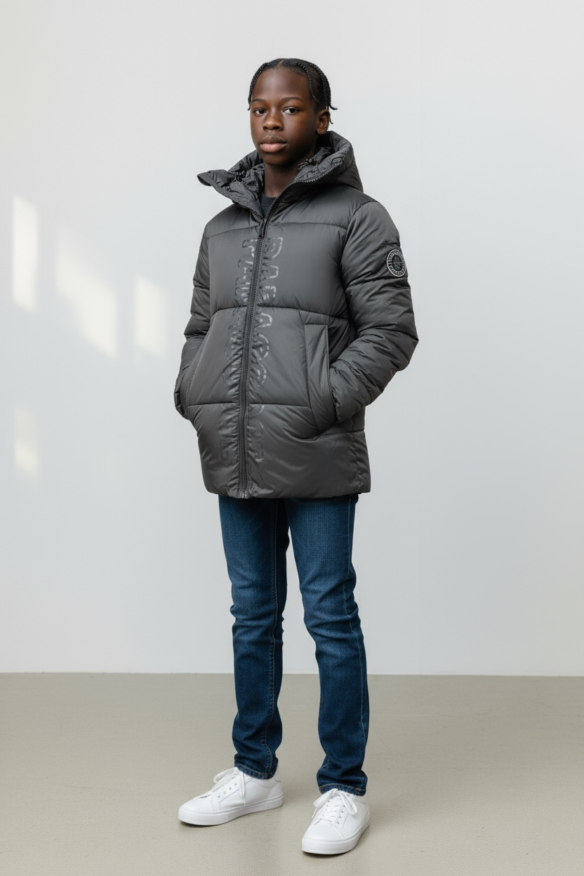 Paragoose – Doudoune “Colorado Print” Noir (XS à 3XL)