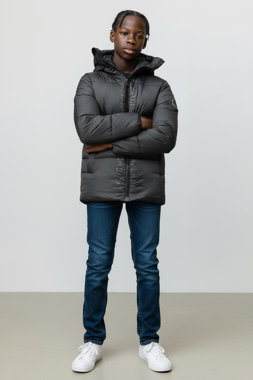 Paragoose – Doudoune “Colorado Print” Noir (XS à 3XL)