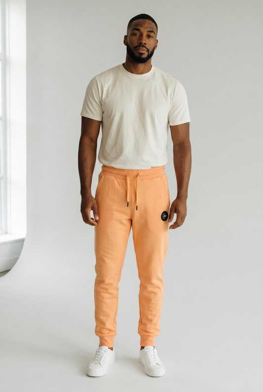 Bas De Jogging 
Helvetica Milo- Peach/Orange