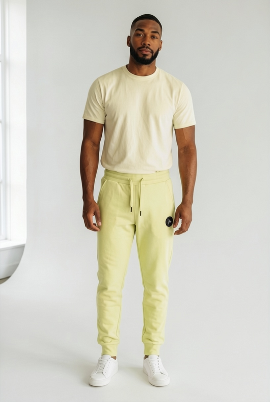 Bas de Jogging - Helvetica Milo - Citrus/Jaune
